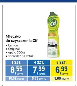 Makro Mleczko do czyszczenia Cif Lemon oferta