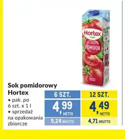 Makro Sok pomidorowy Hortex oferta