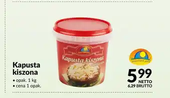Kapusta kiszona Słoneczne Pole