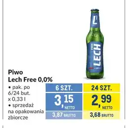 Makro Piwo bezalkoholowe Lech oferta