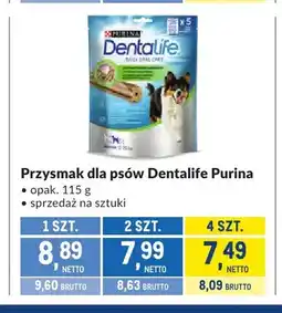Makro Przysmak dla psów Dentalife Purina oferta