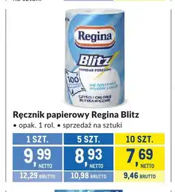 Makro Ręcznik papierowy Regina Blitz oferta