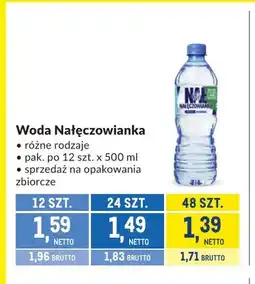 Makro Woda Nałęczowianka oferta