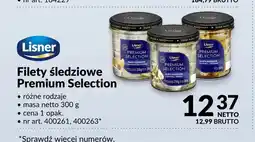 Makro Filety śledziowe Premium Selection Lisner oferta