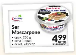 Makro Ser Mascarpone Łaciate oferta