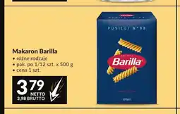 Makro Makaron Barilla oferta