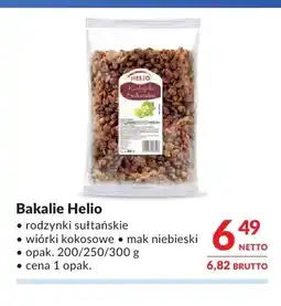 Makro Bakalie Helio rodzynki sułtańskie oferta