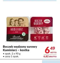 Makro Boczek wędzony surowy kostka 2-pak Kaminiarz oferta