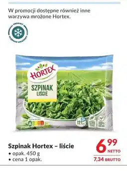 Makro Szpinak liście Hortex oferta