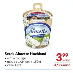 Makro Serek Almette Hochland oferta