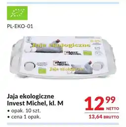 Makro Jajka kurze ekologiczne Invest Michel oferta