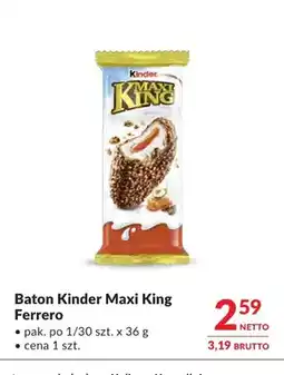 Makro Baton Kinder Maxi King Ferrero oferta