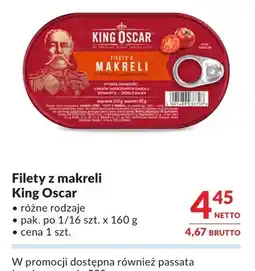 Makro Filety z makreli King Oscar oferta