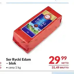 Makro Ser Rycki Edam blok Ryki oferta