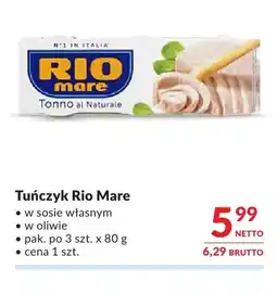Makro Tuńczyk w sosie własnym Rio Mare oferta