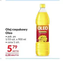 Makro Olej rzepakowy Oleo oferta