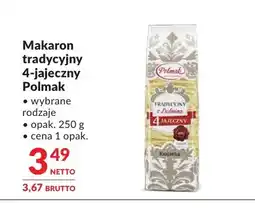 Makro Makaron tradycyjny 4-jajeczny Polmak oferta