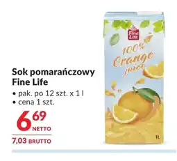 Makro Sok pomarańczowy Fine Life oferta