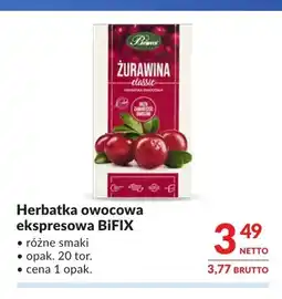Makro Herbatka owocowa ekspresowa BiFIX oferta