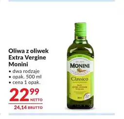Makro Oliwa z oliwek Extra Vergine Monini oferta