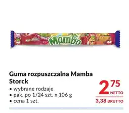 Makro Guma rozpuszczalna Mamba Storck oferta