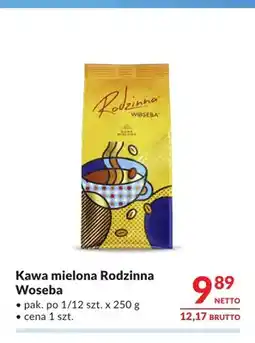 Makro Kawa mielona Rodzinna Woseba oferta