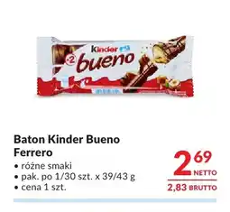 Makro Baton Kinder Bueno Ferrero oferta