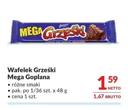 Makro Wafelek Grześki Mega oferta
