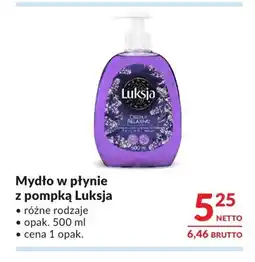 Makro Mydło w płynie z pompką Luksja oferta