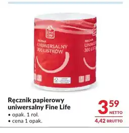 Makro Ręcznik papierowy uniwersalny Fine Life oferta