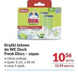 Makro Krążki żelowe do WC zapas Duck Fresh Discs 2-pak oferta
