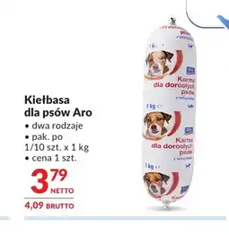 Makro Kiełbasa dla psów Aro oferta