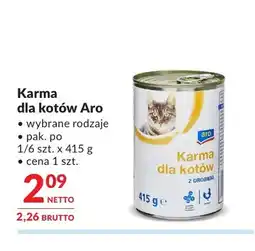 Makro Karma dla kotów Aro oferta