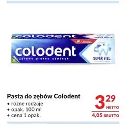 Makro Pasta do zębów Colodent oferta
