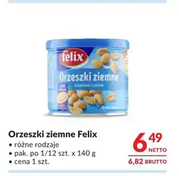 Makro Orzeszki ziemne Felix oferta