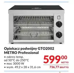 Makro Opiekacz podwójny GTO2002 Metro Professional oferta