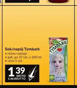 Makro Sok/napój Tymbark oferta