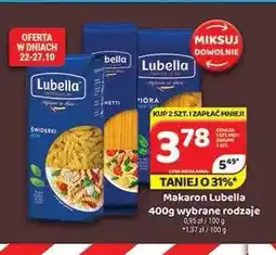 Delfin Makaron Lubella świderki oferta