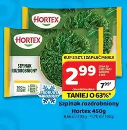 Delfin Szpinak rozdrobniony Hortex oferta