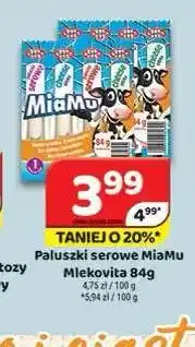 Delfin Paluszki serowe MiaMu Mlekovita oferta