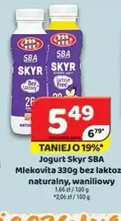 Delfin Jogurt Skyr SBA Mlekovita bez laktozy naturalny oferta