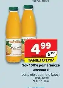 Delfin Sok pomarańcza Wosana 100% oferta