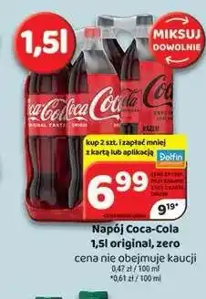 Delfin Napój gazowany Coca-Cola Original oferta
