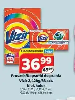 Delfin Proszek do prania Vizir kolor oferta