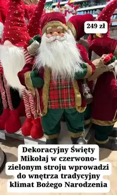 JYSK Figurka dekoracyjna Święty Mikołaj oferta