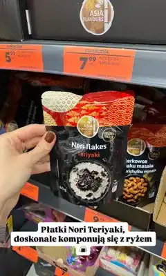 Biedronka Płatki nori Asia Flavours Teriyaki oferta