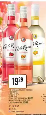 Dino Wino różowe Carlo Rossi Refresh Strawberry oferta