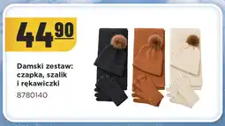 MR. DIY Damski zestaw czapka szalik i rękawiczki oferta