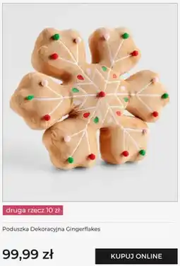 Home&You Poduszka dekoracyjna Gingerflakes home & you oferta