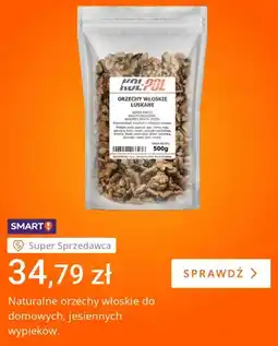 Allegro Orzechy włoskie łuskane Kol-Pol oferta
